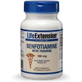 Life Extension BENFOTIAMINE with Thiamine 100mg 120veg caps