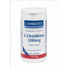 LAMBERTS L-ORNITHINE 500MG, 60 caps