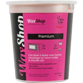 PEGGY SAGE Χλιαρό κερί με ταινία κατάλληλο για μικροκύματα &amp; κεριέρα- Rose- αφυδατωμένες &amp; ευαίσθητες επιδερμίδες 700ml