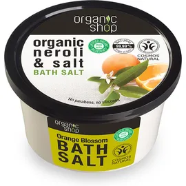 NATURA SIBERICA Organic Shop bath salt Orange Blossom , Άλατα για το Μπάνιο Άνθος Πορτοκαλίου , 250ml.