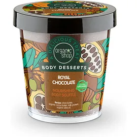 Organic Shop Body Desserts Royal Chocolate, Σοκολάτα Σουφλέ θρέψης σώματος , 450ml.