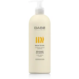 Babe Balm To Oil 500ml Καταπραϋντική Κρέμα-Λάδι για Ξηρό ή Ατοπικό Δέρμα