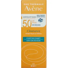 AVENE SPF50+ Cleanance για Λιπαρό Δέρμα με Ατέλειες 50ml