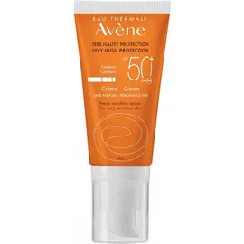 AVENE SPF50+ Κρέμα Χωρίς Άρωμα για Ξηρό Ευαίσθητο Δέρμα 50ml