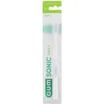 GUM 4110 ActiVital Sonic Daily Toothbrush Heads Soft Ανταλλακτικές Κεφαλές Λευκές 2τμχ