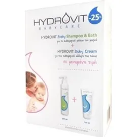 HYDROVIT SET Baby Shampoo/Bath 200ml & Baby Cream 100ml