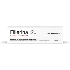 Labo Fillerina 12 HA Densifying Filler Lips and Mouth Grade 3 Αγωγή Filler για Αύξηση του Όγκου στα Χείλη και Γέμισμα των Ρυτίδων 7ml