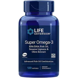 Life Extension Super Omega-3 120 Softgels Ευεργετικά Ιχθυέλαια