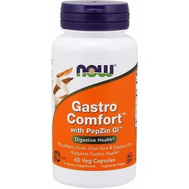 Now Foods Gastro Comfort Mastic Gum/Aloe Vera/L-Carnosine 60 Caps