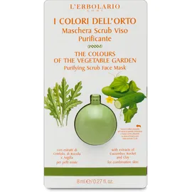 L' Erbolario I Colori Dell' Orto Εξισορρόπηση Purifying Scrub Face Mask The Colours of the Vegetable Garden 8ml