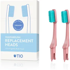 TIO Care Ανταλλακτικά Οδοντόβουρτσας Ροζ Soft (Coral Soft) 2tem