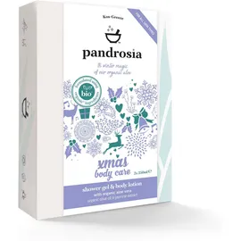 Pandrosia Φυσικό αφρόλουτρο 250ml + Φυσικό γαλάκτωμα σώματος με βιολογική αλόη, βιολογικό λάδι ελιάς & εκχύλισμα γιασεμιού 250ml