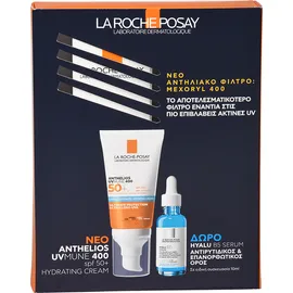 La Roche Posay Set Anthelios UVmune 400 Hydratante Cream SPF50+ 50ml + Δώρο Hyalu B5 Serum 10ml