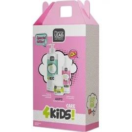 VITORGAN PharmaLead Promo Box 4KIDS Girl 2 in 1 Bubble Fun, 500ml & Silky Hair Conditioner, 150ml & Hurry Up Roll-On, 50ml