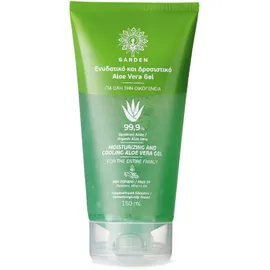 Garden Aloe Vera Gel Δροσιστικό Και Ενυδατικό Gel Για Μετά Τον Ήλιο Με Οργανική Αλόη 150ml