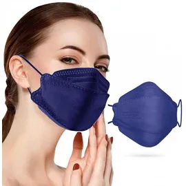 Famex FFP2 NR 3D Extra Comfort Μπλε 10τμχ Μάσκα Προστασίας Τύπου Ψαράκι