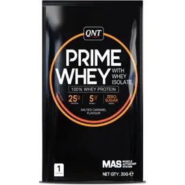 QNT PRIME WHEY-  100 % Whey Isolate & Concentrate Blend Salted Caramel 30g