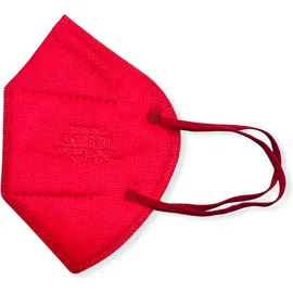 Μάσκα Προστασίας Tiexiong FFP2 Civil Protective Mask BFE >95% Κόκκινο 10 Τεμάχια