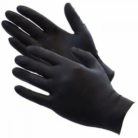 Setino Nitrile Black Γάντια Νιτριλίου Μαύρα Μέγεθος:Medium Χωρίς Πούδρα 100 Τεμάχια