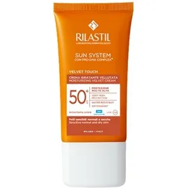 Rilastil Sun System Velvet Cream SPF50+ Αντηλιακή Κρέμα Προσώπου με Απαλή Υφή 50 ml