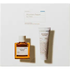 KORRES Mountain Pepper For Him Set Γαλάκτωμα για μετά το Ξύρισμα 125ml &amp; Eau De Toilette 50ml