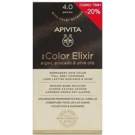 Apivita My Color Elixir Βαφή Μαλλιών Promo -20% 4.0 Καστανό
