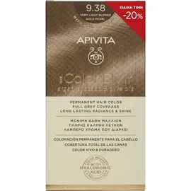 Apivita My Color Elixir Βαφή Μαλλιών Promo -20% 9.38 Ξανθό Πολύ Ανοιχτό Μελί Περλέ