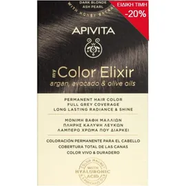 Apivita My Color Elixir Βαφή Μαλλιών Promo -20% 6.18 Ξανθό Σκούρο Σαντρέ Περλέ