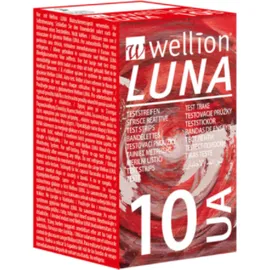 Wellion LUNA Test strips UA - 10 Ταινίες Μέτρησης Ουρικού οξέος