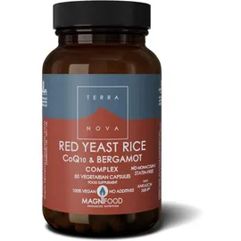 Terranova Red Yeast Rice, Co-Q-10 & Bergamot Complex 50καψουλες
