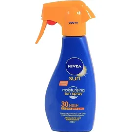 Nivea Sun Protect & Moisture SPF30+ 270ml Αντηλιακό & Ενυδατικό Γαλάκτωμα Σώματος σε Σπρέι