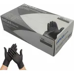 Atlas Gloves Vi-Nitrile Γάντια Νιτριλίου Μαύρα X-Large 100τεμάχια