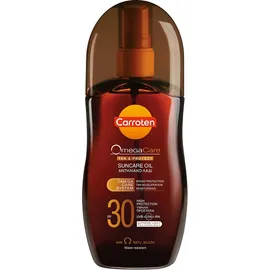 CARROTEN Omega Care Tan &amp; Protect Oil SPF30 Αντηλιακό Λάδι Σώματος σε Μορφή Spray 125ml