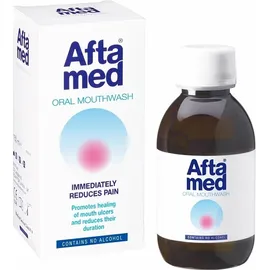 CURAPROX Aftamed Oral Mouthwash Στοματικό Διάλυμα Για Στοματικά Έλκη - Άφθες 150ml