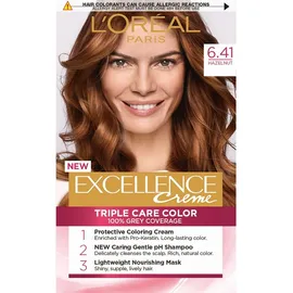 L`Oreal Excellence Creme Triple Care Color 6.41 Hazelnut L`Oréal