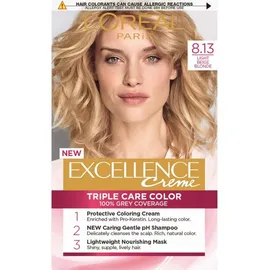 L'Oreal Excellence Creme Triple Care Color 8.13 NATURAL frosted blonde L'Oréal