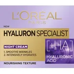 L`Oreal Hyaluron Specialist +HA Replumping Moisturizing Care Night Cream 50ml L`Oréal