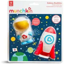 MUNCHKIN Galaxy Buddies Light Up Toys, Παιχνίδια Μπάνιου με Φως - 2τεμ