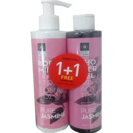 Bodyfarm Set Jasmine Αφρόλουτρο & Γαλάκτωμα Σώματος 1+1 Δωρο 250ml