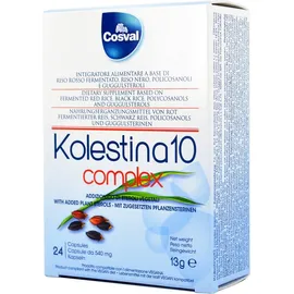 COSVAL Kolestina, Συμπλήρωμα Διατροφής για Εξισορρόπηση της Χοληστερίνης - 24caps