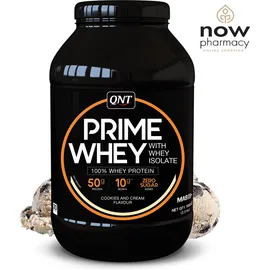 QNT Prime Whey - 100 % Whey Isolate & Concentrate Blend Cookies & Cream 908 g