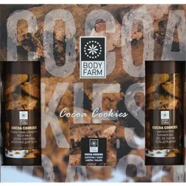 BodyFarm Mini Gift Set Cocoa Cookies Σετ δώρου με 1 Αφρόλουτρο 50ml,1 Γαλακτώμα Σώματος 50ml και 1 Σαπούνι 110g
