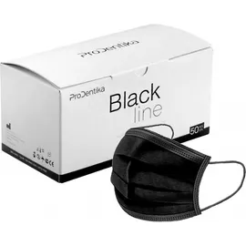 Μάσκες ProDentika Black Line Type IIR Medical "3ply" 50 τεμάχια