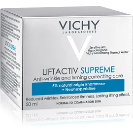 Vichy Liftactiv Supreme Normal/Combination Skin - Αντιρυτιδική Κρέμα Προσώπου Για Κανονικές/Μικτές Επιδερμίδες, 50ml ( -50% στο καθαριστικό)