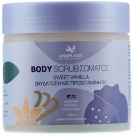 Anaplasis Body Scrub Sweet Vanilla Απολέπιση Σώματος Για Ενυδάτωση 380 ml