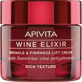 Apivita Wine Elixir Κρέμα Αντιρυτιδική Πλούσιας Υφής, 50ml