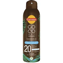 CARROTEN Coconut Dreams Suncare Dry Oil with Instant Cooling Effect, Αντηλιακό Ξηρό Λάδι σε Spray SPF20 150ml