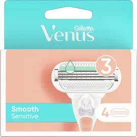 Gillette Venus Smooth Sensitive Ανταλλακτικές Κεφαλές 4τμχ
