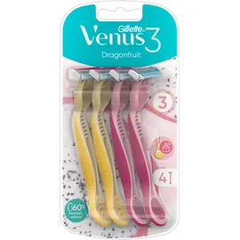 Gillette Venus Dragonfruit Γυναικεία Ξυραφάκια Μίας Χρήσης 4τμχ