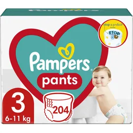 Πάνες Pampers Pants Monthly Pack Νο3 (6-11kg) 204τεμ